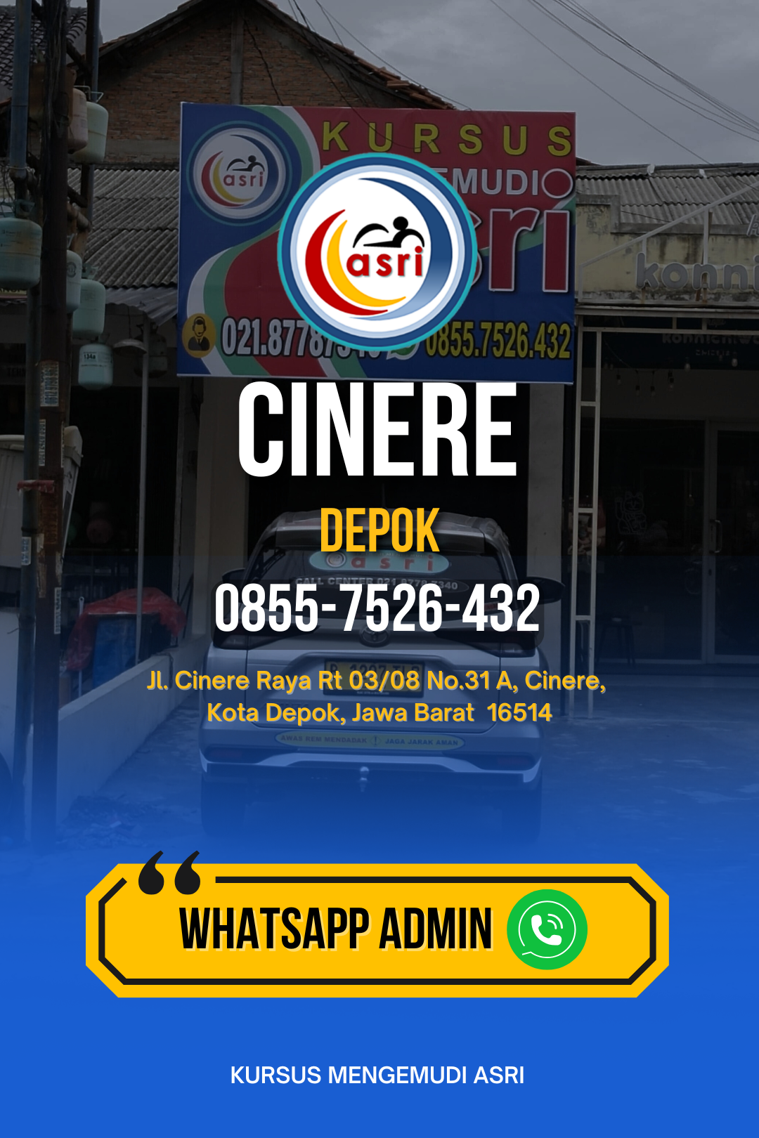 Kursus Mengemudi Asri - Hubungi Kami