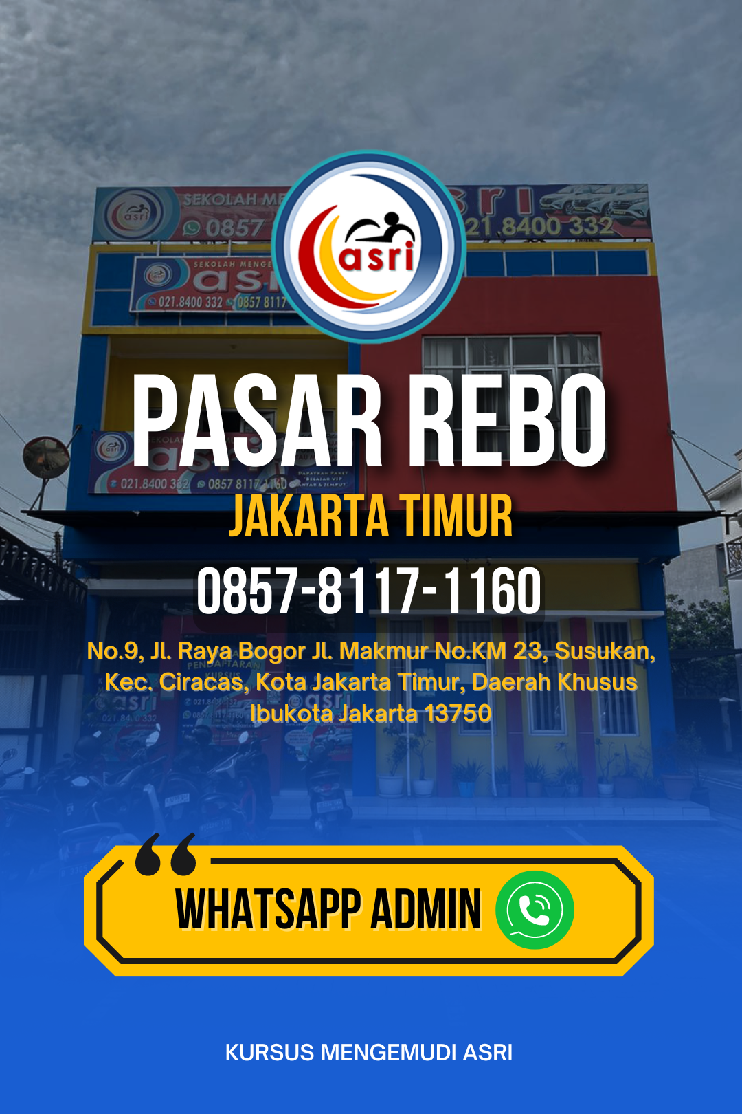 Kursus Mengemudi Asri - Hubungi Kami