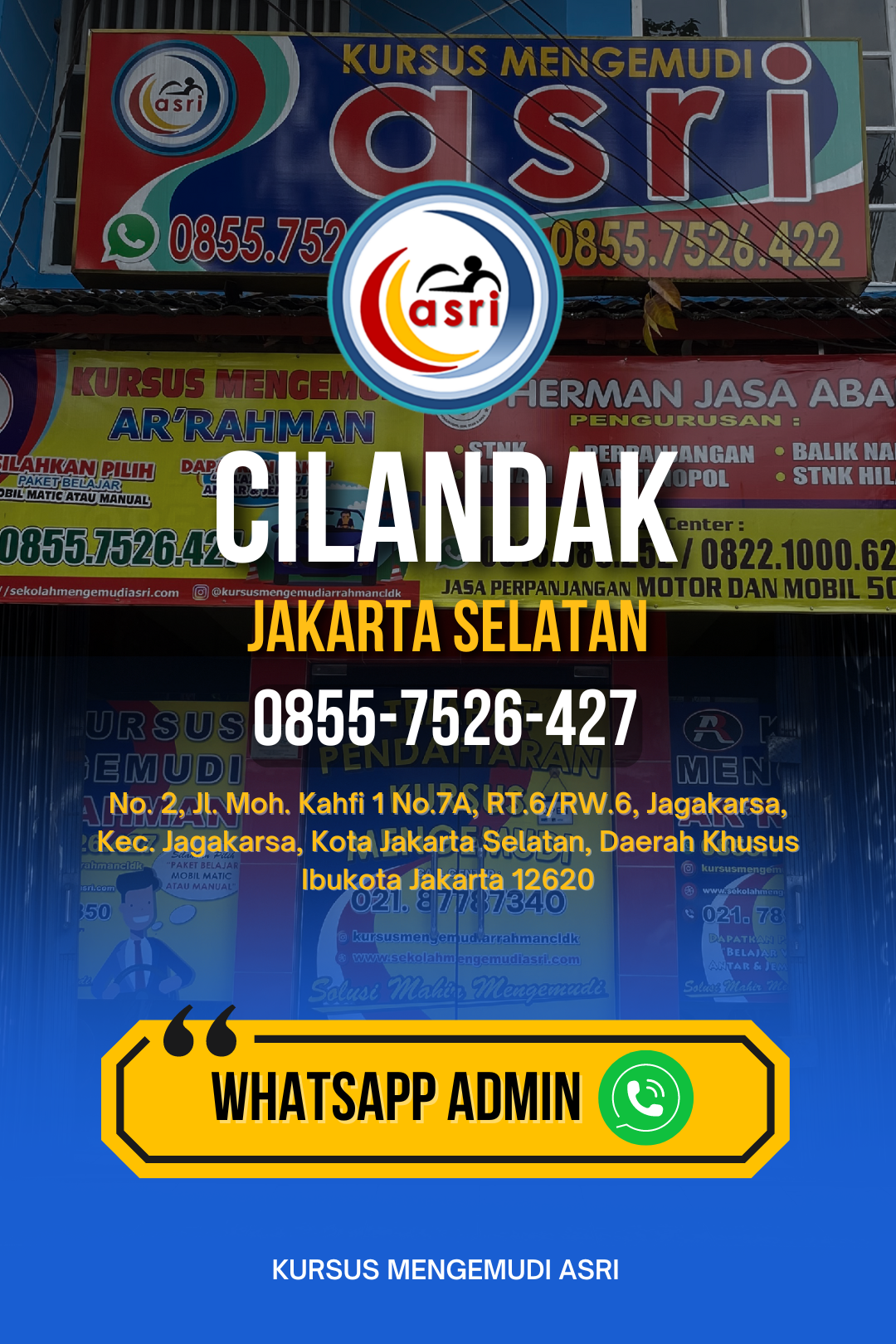 Kursus Mengemudi Asri - Hubungi Kami