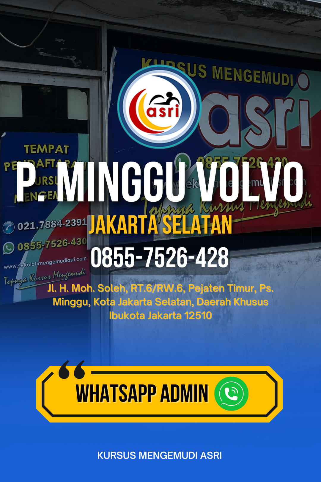 Kursus Mengemudi Asri - Hubungi Kami