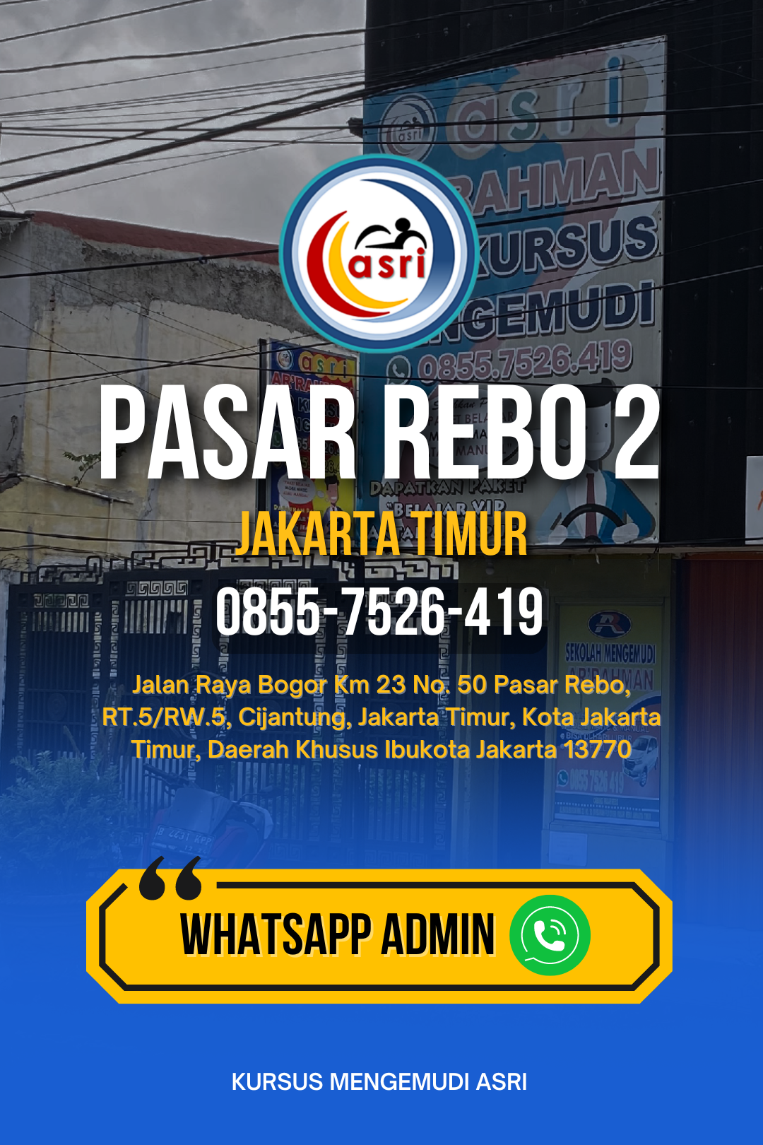 Kursus Mengemudi Asri - Hubungi Kami