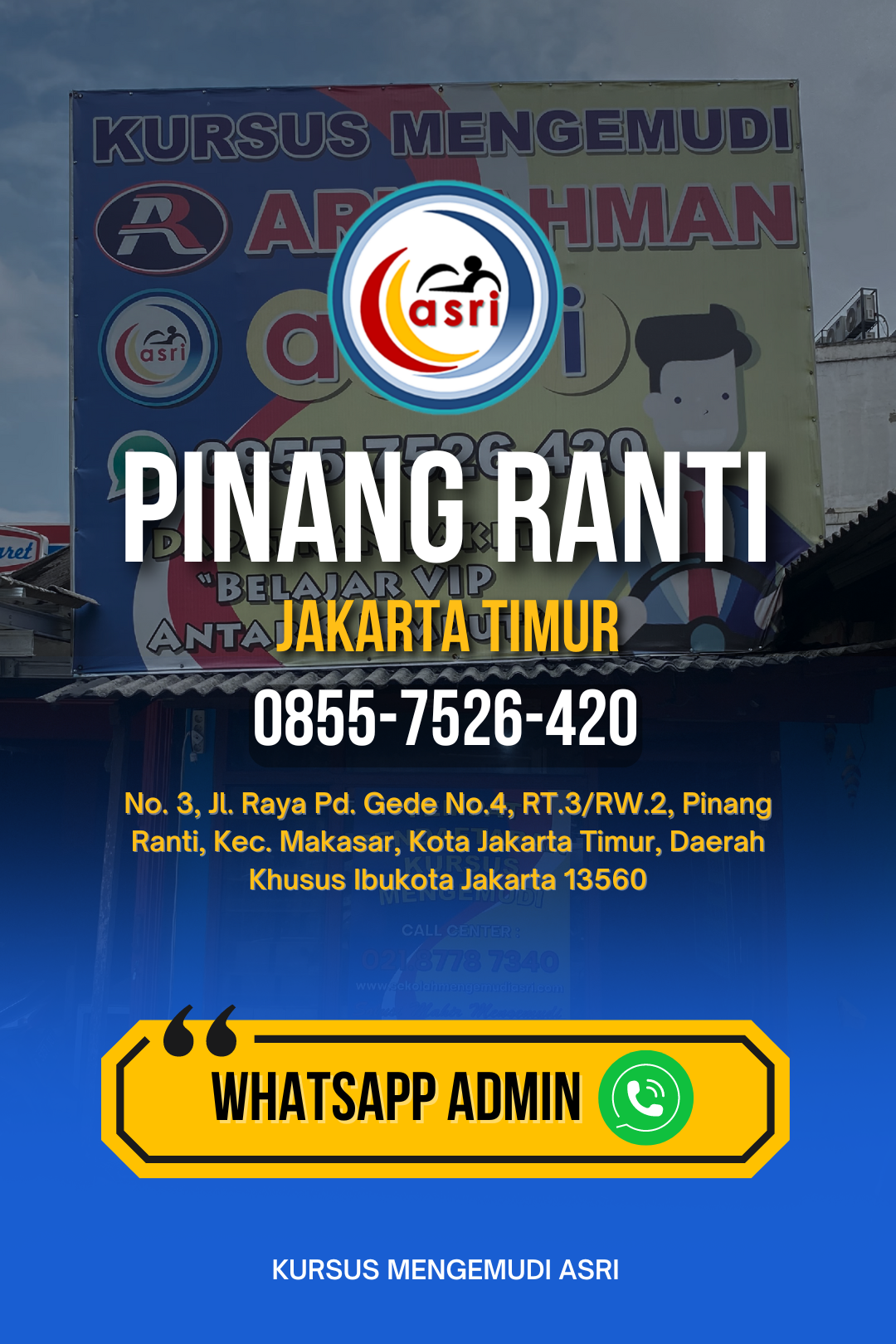 Kursus Mengemudi Asri - Hubungi Kami