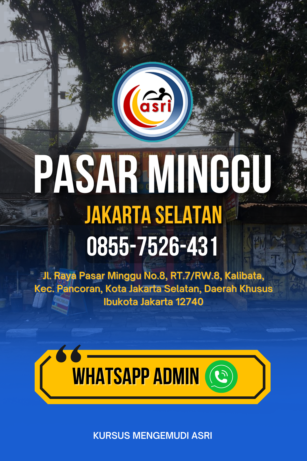 Kursus Mengemudi Asri - Hubungi Kami