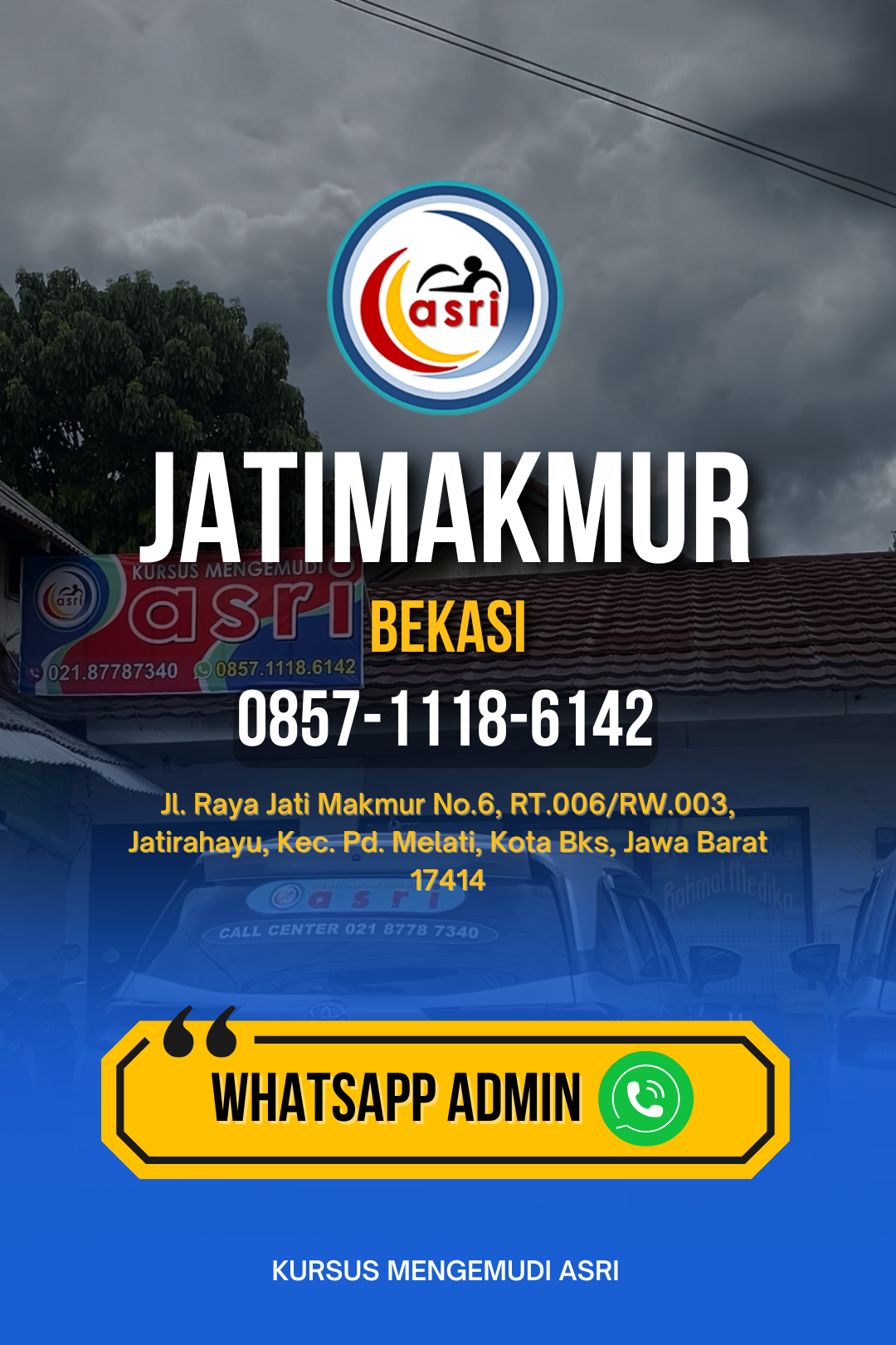 Kursus Mengemudi Asri - Hubungi Kami