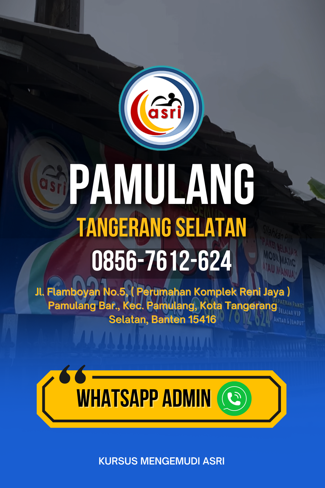 Kursus Mengemudi Asri - Hubungi Kami
